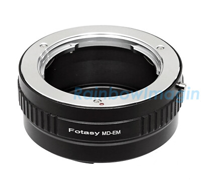 Minolta MD MC Lens to CANON EF-M EOS M Mirrorless Camera M6II M200 M100 Adapter