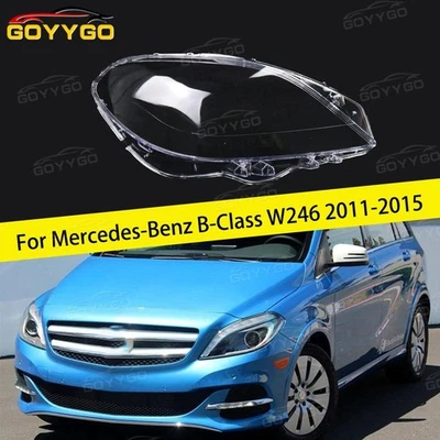 Für Benz B-Klasse W246 2011-2015 Rechte Seite Scheinwerfer Linse Abdeckung Shell - Bild 1 von 4