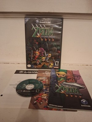 The Legend of Zelda: Four Swords Adventures (GameCube, 2004) CIB Complete Tested