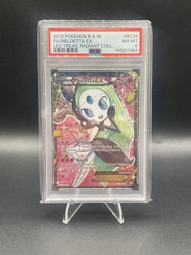 Meloetta-EX graded PSA 8 for sale on eBay