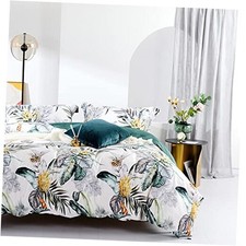 100 Long Staple Cotton King King 104"x90" Green - Plantain No Comforter 
