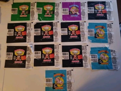 13 x Mülleimer Kinder Wachspaket Verpackung offen ohne Karten - Bild 1 von 4