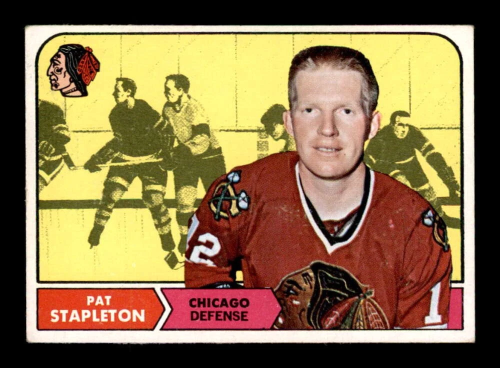 1968 Topps #15 Pat Stapleton VGEX X3381228