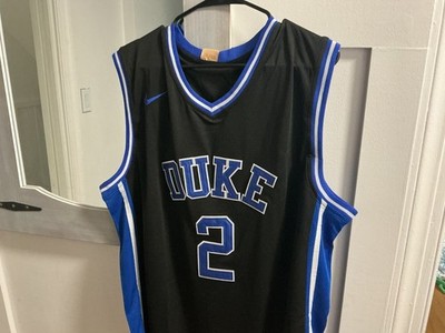Nike Duke Blue Devils #2 Flagg Black Basketball Jersey XXL | eBay