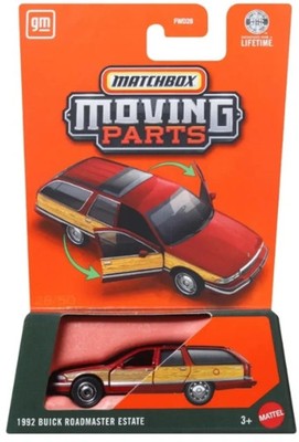 1992 Buick Roadmaster Estate Red Matchbox Moving Parts MB1427 2026