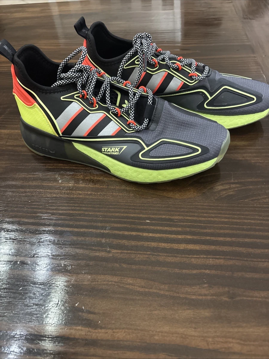 スターク出品 Marvel x adidas ZX 2K Boost Stark Industries - Black for Sale