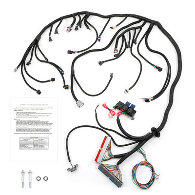 LS1 4L60E Stand Alone Harness For LS SWAP 4.8 5.3 6.0 97-06 Drive by Cable / -/U