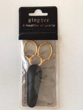 GINGHER Epaulette 3 1/2 Embroidery Scissors New in Package