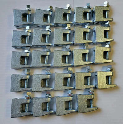 3/8'' NVENT CADDY 300 Metal Steel Beam Clamp 3000037EG   LOT OF 25 