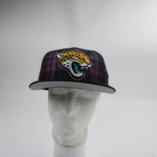 Jacksonville Jaguars New Era 9fifty Snap-Back Hat Unisex Multicolor/Plaid New