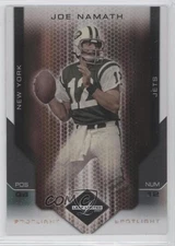 2007 Leaf Limited Spotlight Bronze 19/32 Joe Namath #148 HOF 0b5