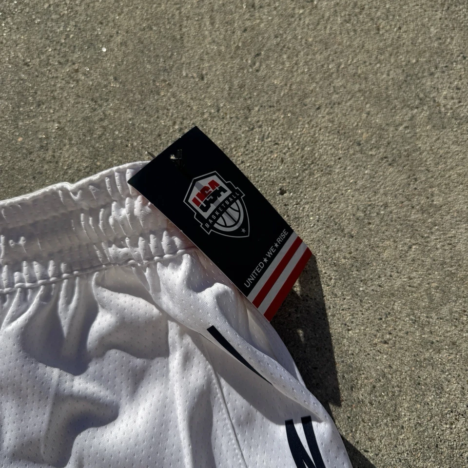 NUEVO Pantalones Cortos Talla Pequeña S Nike Estados Unidos FIBA Copa Mundial Hombre’s CD3190-100 $80 Foto 4 de 4