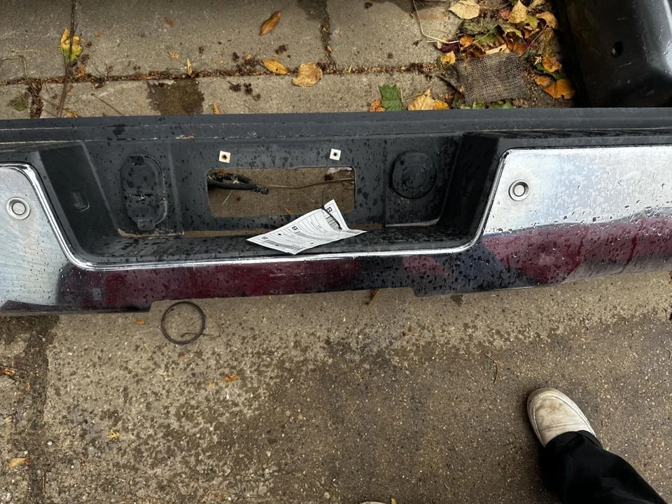 (LOCAL PICKUP ONLY) Rear Bumper Step Chrome Bumper Fits 15-19 SIERRA 2500 PICKUP - Image 2 of 4