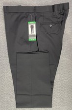 JB Britches Men's 52 Wool Blend Black Dress Pants 38x32 NWT
