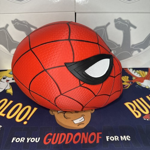 🎃Maschera Casco Cosplay Giorno Nuovo Spider-Man Taglia Adulto Indossabile o Espositore - Foto 2 di 8