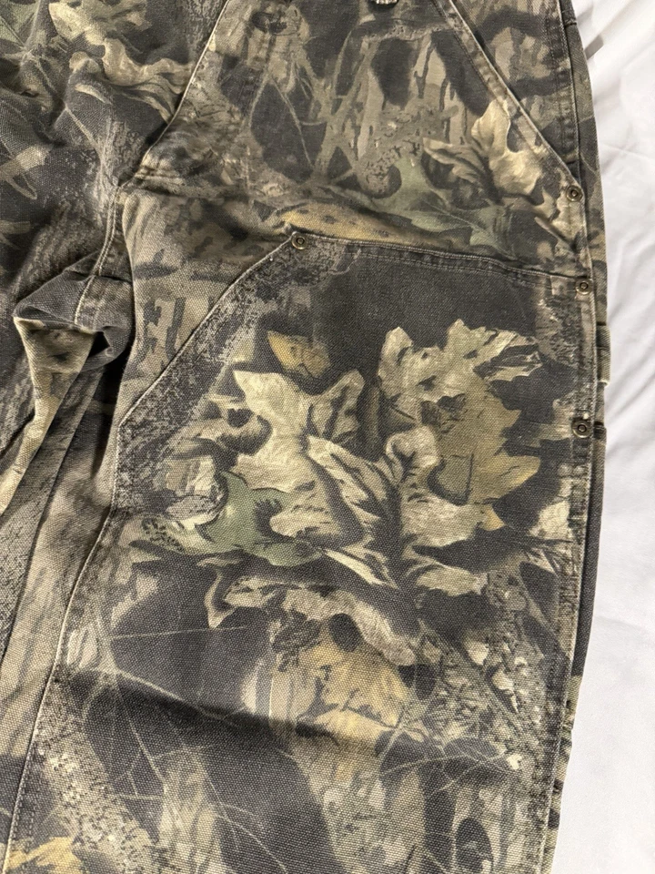 Pantalones Columbia Carpenter Doble Rodilla Camuflados Talla 32 X 30 Jean Cargo Foto 3 de 4