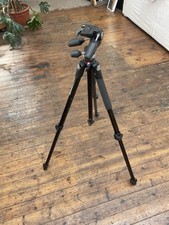 Manfrotto 055XB Tripod with 804RC2 head and extras
