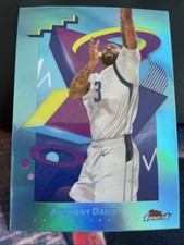 2024-25 Topps Finest Anthony Davis #238 Sky Blue Refractor