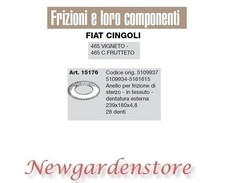 Anello frizione 15176 28 denti trattore FIAT CINGOLI 465 vigneto 465C frutteto