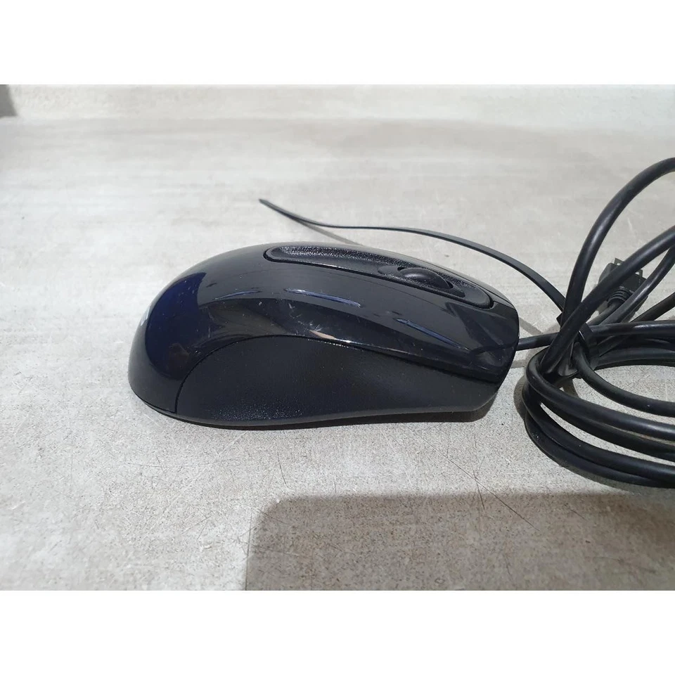 Asus MOBTUO Optical Mouse Black Wired Ergonomic 1000 DPI Wheel 3-Buttons Scroll - Image 4 of 4