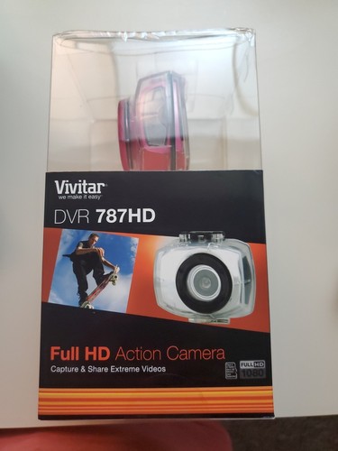 Vivitar 12.1 MP Action Camcorder with Outdoor Kit Bundle Pink - Picture 5 of 11