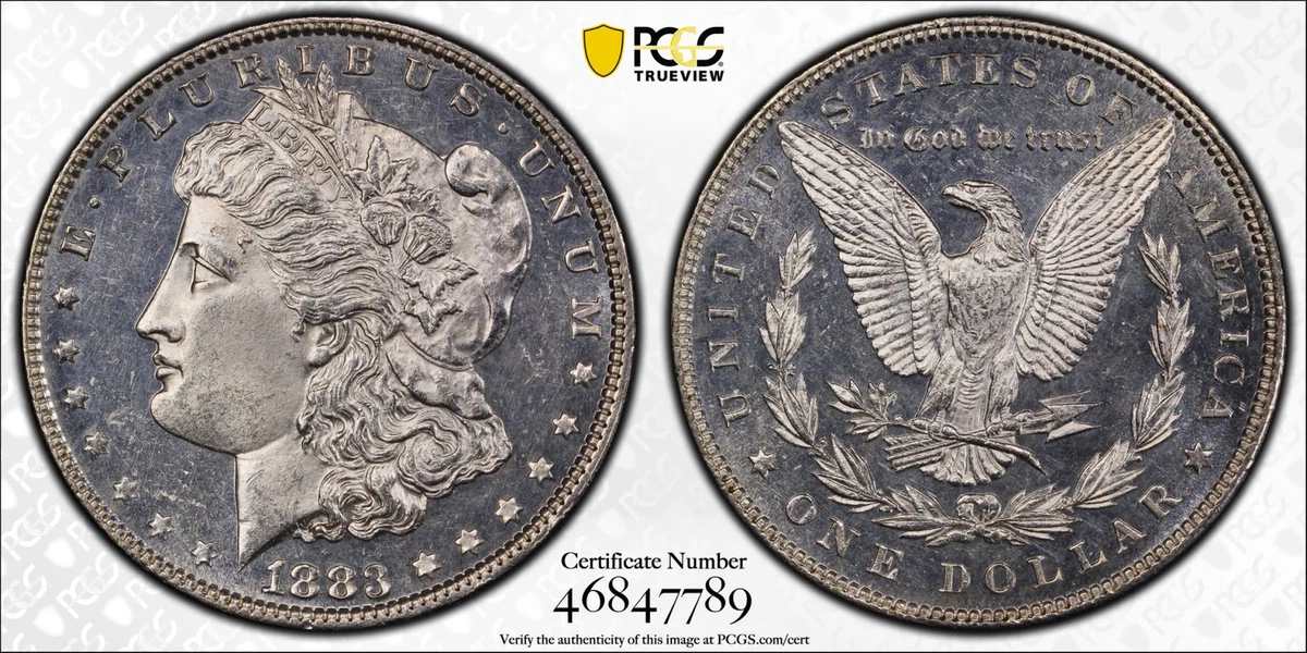 MS 63 Graded 1883 Year Morgan US Dollars (1878-1921) for sale | eBay