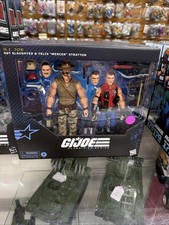 G.I. Joe Classified Series  173 SGT Slaughter & Felix Mercer Stratton 6  Figures