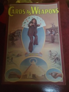Cards As Weapons By Ricky Jay 1977 Darien House Press First softcover edition