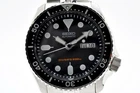 ▶️Vintage [NEAR MINT] SEIKO 7S26-0020 SKX007 Black Automatic Men's DIVER'S Watch