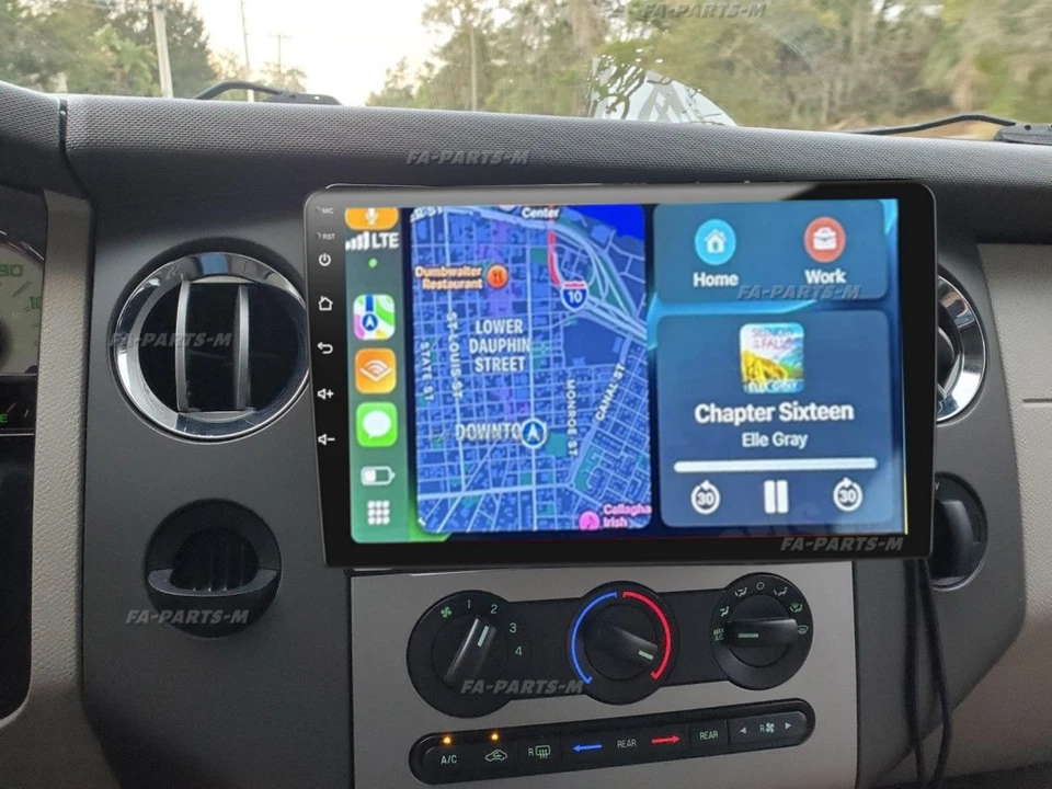 For 2007-2014 Ford Expedition 10.1" Carplay Android 13 Car Stereo Radio GPS NAVI Foto 2 de 4