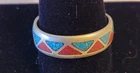 VTG, Silver 925, Genuine Turquoise, Coral, Size 6, 9, 10