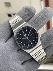 Vintage SEIKO 5 Railway Time Automatic Black Dial Men's Watch - SNXM19J5 / 7009-