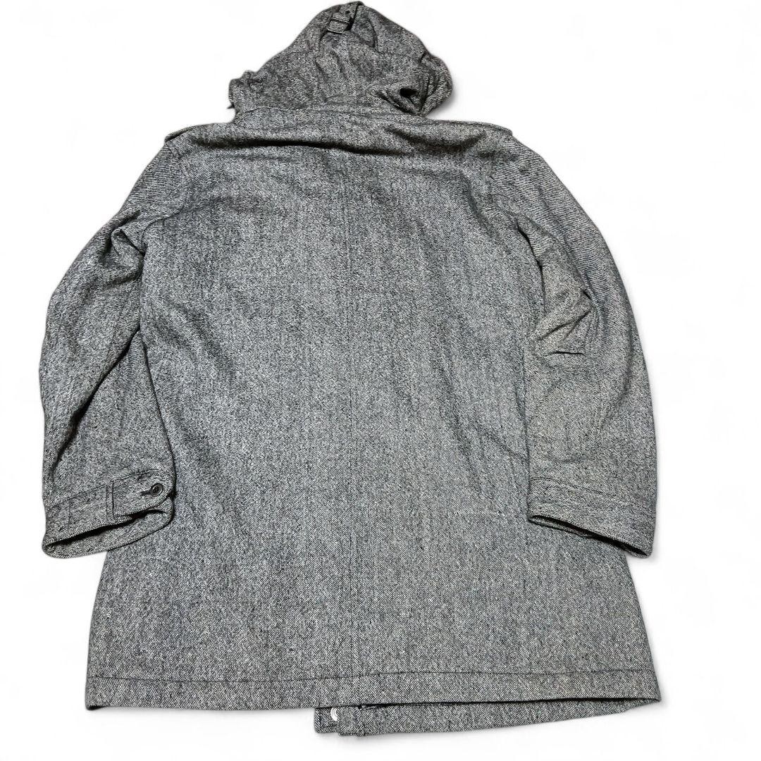 BURBERRY BLACK LABEL Down Jacket Gray Check Size M From Japan thumbnail 20