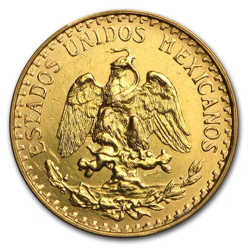 Mexican Gold Peso - 2 Peso - Image 2 of 2