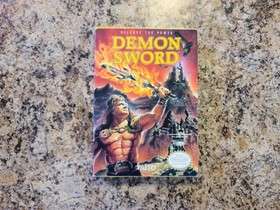 Demon Sword (NES, 1990) w/ Box & Manual