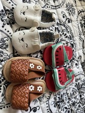 Babygirl Shoes Lot Size 0-3 Months Infant