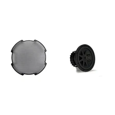 Kicker 44CVX102 COMPVX 10" Subwoofer Dual Voice Coil 2-Ohm, & 52GR10 Grill Bu...