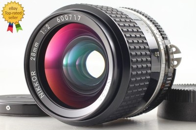 [N NEUWERTIG+++] Nikon Ai-s Ais Nikkor 28mm f/2 Weitwinkel MF Objektiv F...
