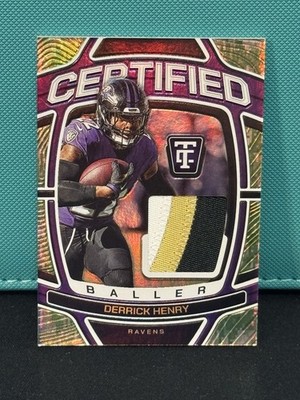 2024 Totally Certified Derrick Henry Certified Baller #CB-DRH Camo /35 Patch