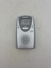 Sangean DT-210 AM/FM Pocket Radio DBB PLL Synthesized Receiver Gray Used