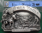 Ames Tools The Gold Rush of 1849 Belt Buckle