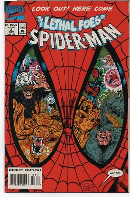 LETHAL FOES OF SPIDER-MAN #3 (OF 4)   DIRECT EDITION   DAVID BOLLER COVER ART