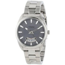 New Caravelle By Bulova Stainless Steel Gray Dial 43B126 Watch
