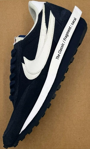 Size 13 - Nike LDV Waffle x Fragment Design x sacai Low Blackened Blue