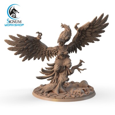 Desert Harpyyy Deva - Monster - Signum Games - Fantasy Dungeons and Dragons