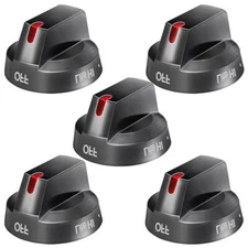 Strongest Version DG64-00473B for Samsung Gas Stove Knob Replace Range Burner