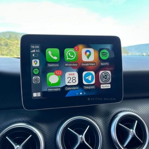 MERCEDES ANDROID AUTO APPLE CARPLAY ACTIVACIÓN EN PANTALLA ORIGINAL - Imagen 2 de 22