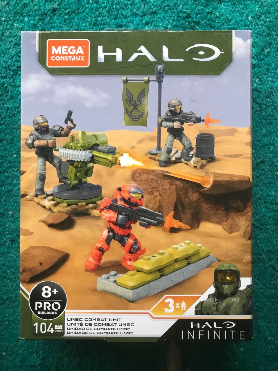 Mega Construx Halo Infinite UNSC Combat Unit, Set #GRN02 NIB