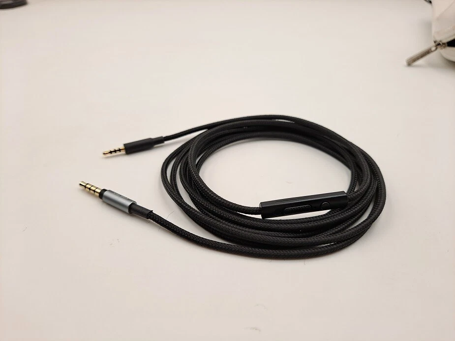 Cable de audio de nailon con micrófono para auriculares sobre la oreja referencia Klipsch Foto 4 de 4