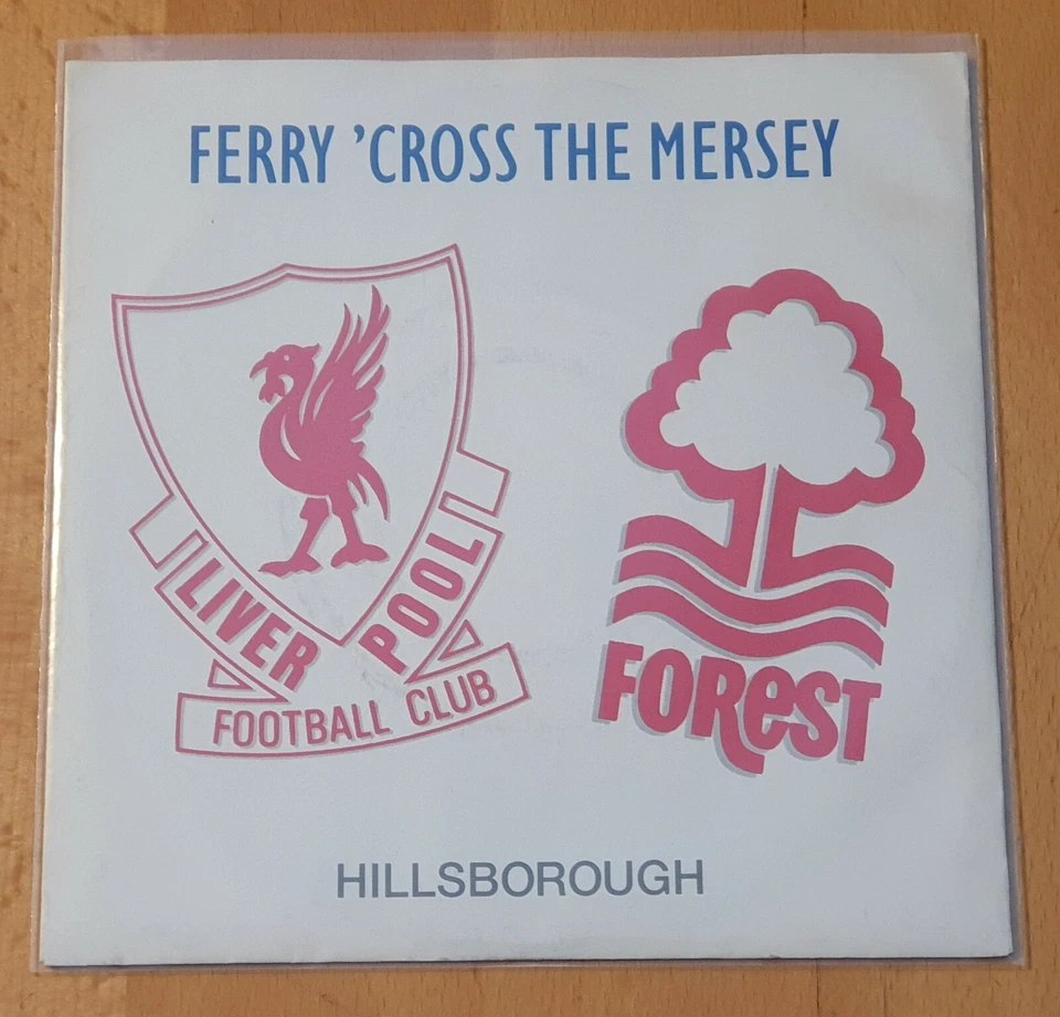 Single 7",Paul McCartney Holly Johnson, Ferry 'Cross The Mersey, 1989 (Mint-) - Bild 2 von 3